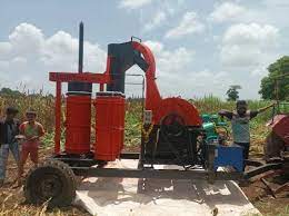 Tractor operated silage packing machine/Tractor operated silage Baler(1400-1500kg/hr)